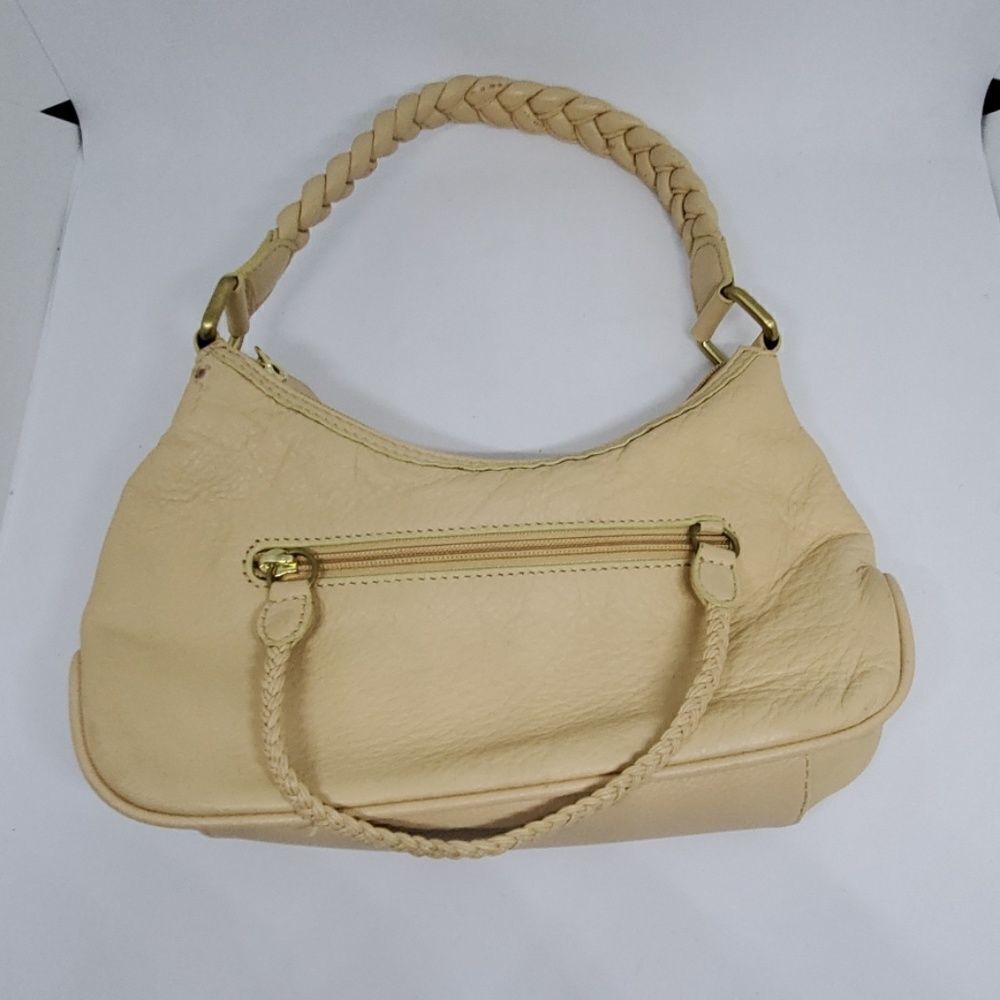 Wilsons Leather Cream Purse (7"x5"x2")